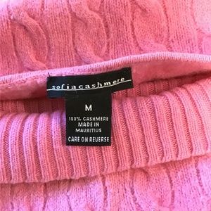Cashmere dog sweater